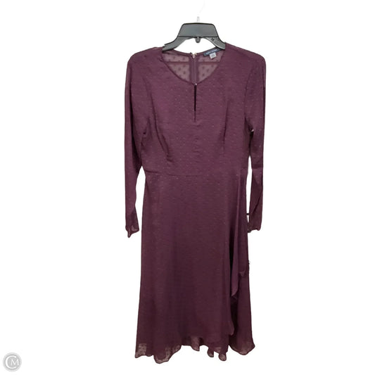 Dress Casual Maxi By Tommy Hilfiger In Maroon, Size: M