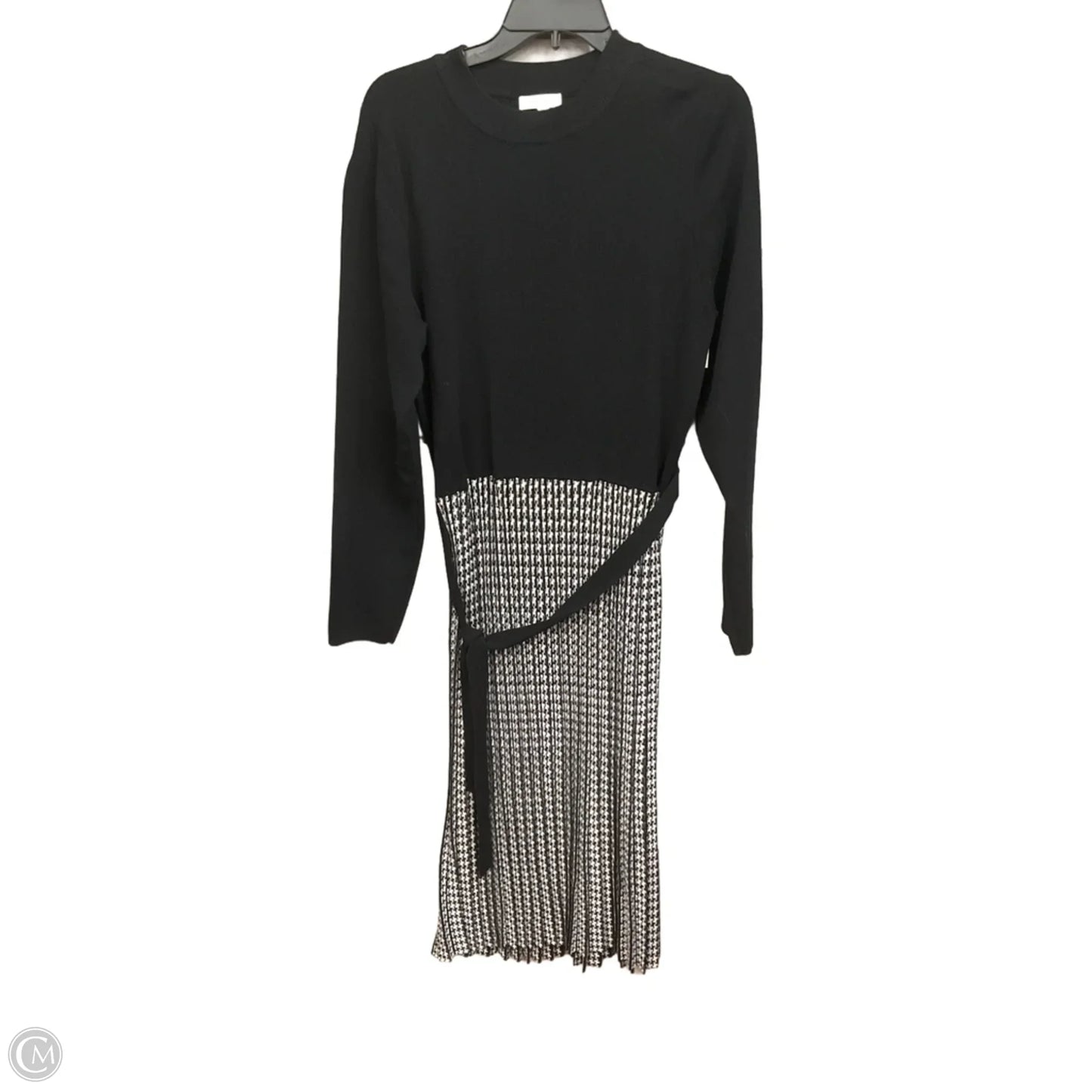 Dress Casual Maxi By Max Studio In Black & White, Size: L