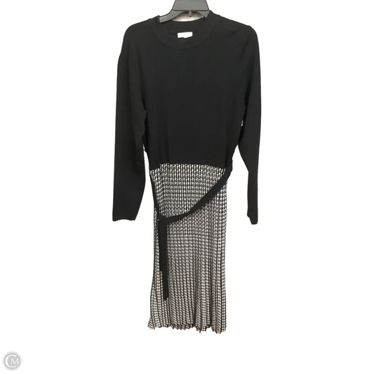 Dress Casual Maxi By Max Studio In Black & White, Size: L