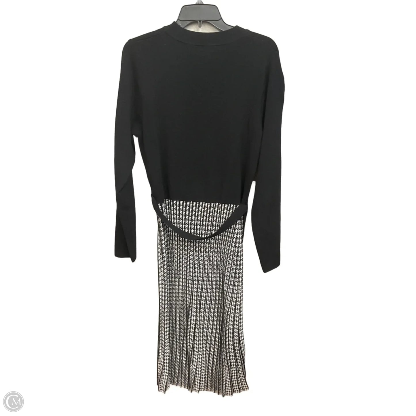 Dress Casual Maxi By Max Studio In Black & White, Size: L