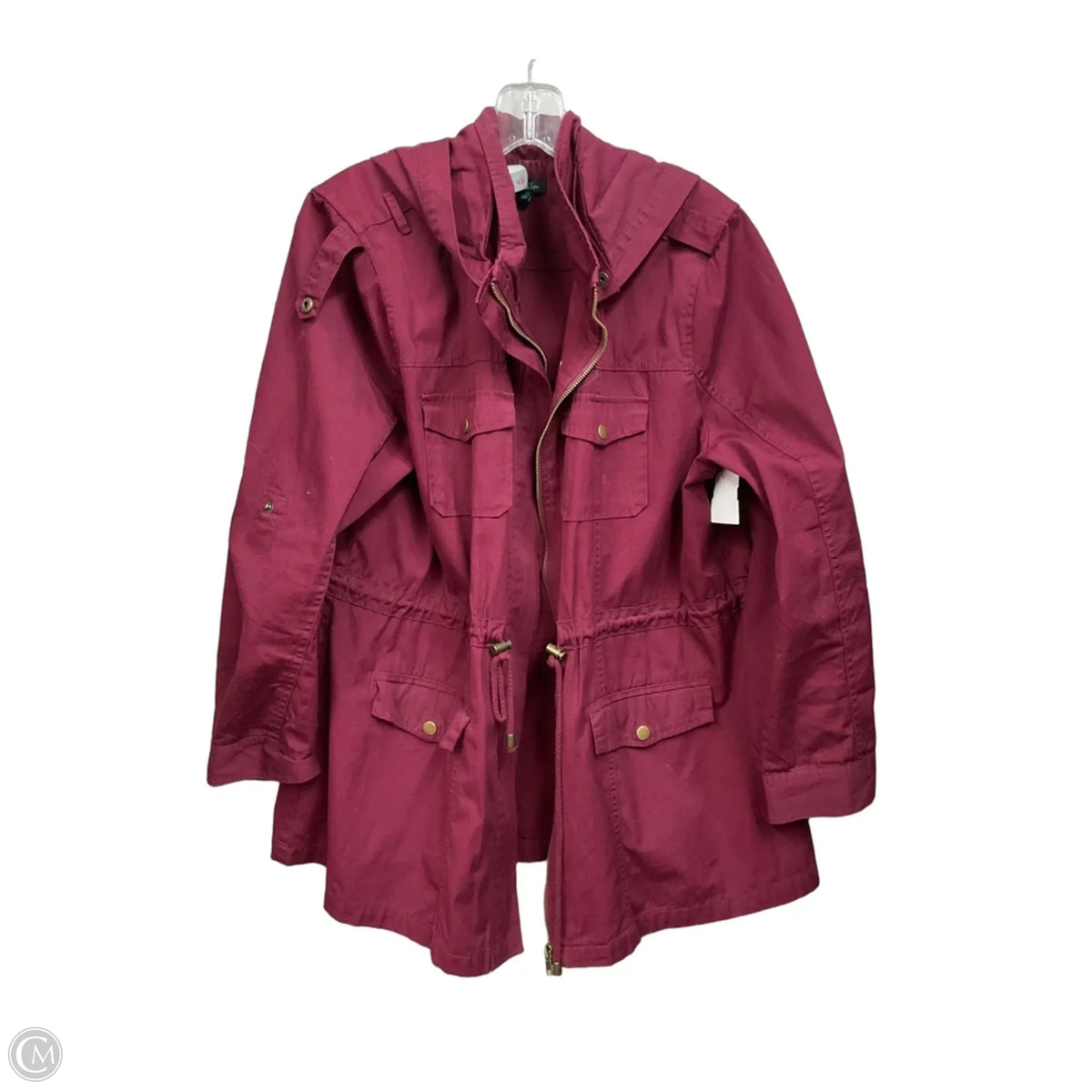 Jacket Other By Sky In Maroon, Size: 2x