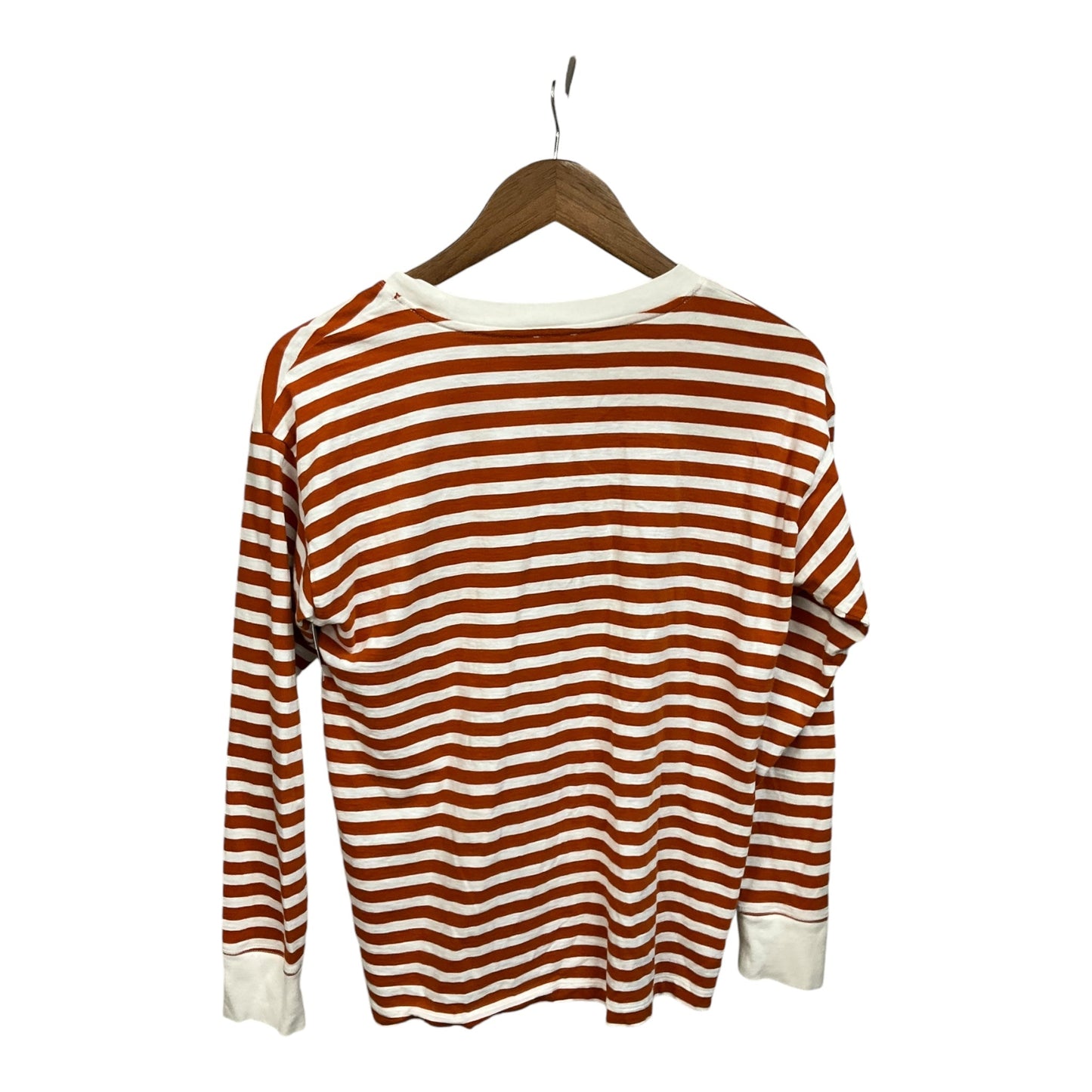 Top Long Sleeve By J. Crew In Striped Pattern, Size: S