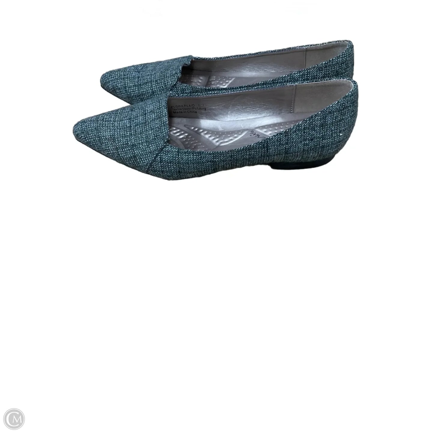 Shoes Flats By Bellini In Green, Size: 8