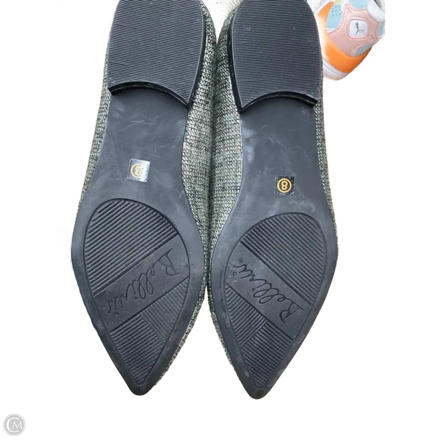 Shoes Flats By Bellini In Green, Size: 8