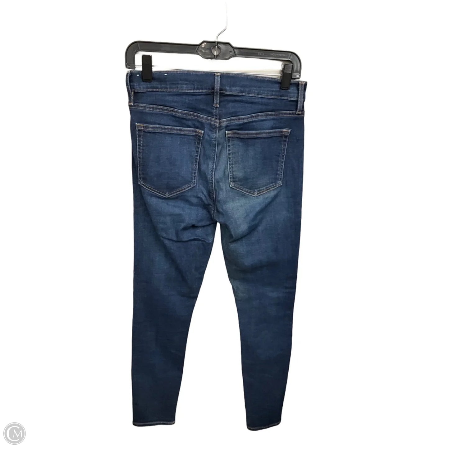 Jeans Skinny By Loft In Blue Denim, Size: 4