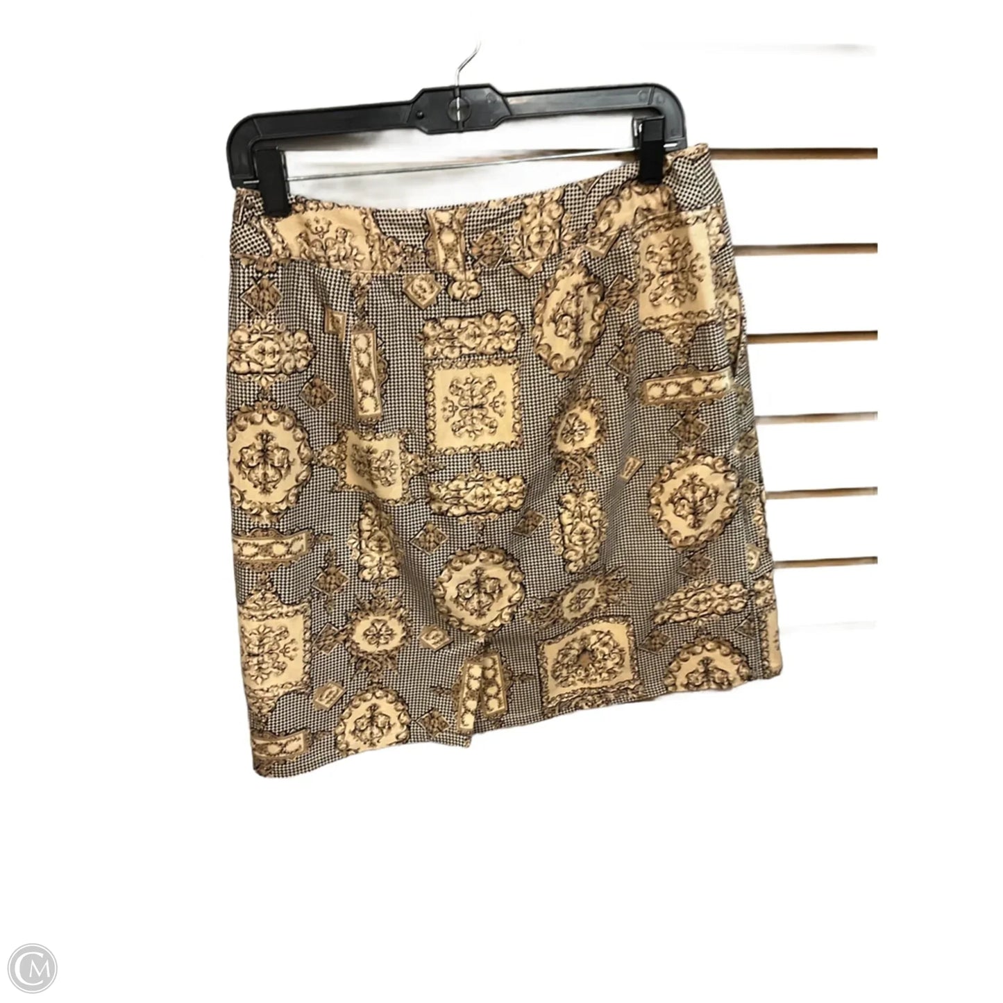 Skirt Midi By Talbots In Tan, Size: 10