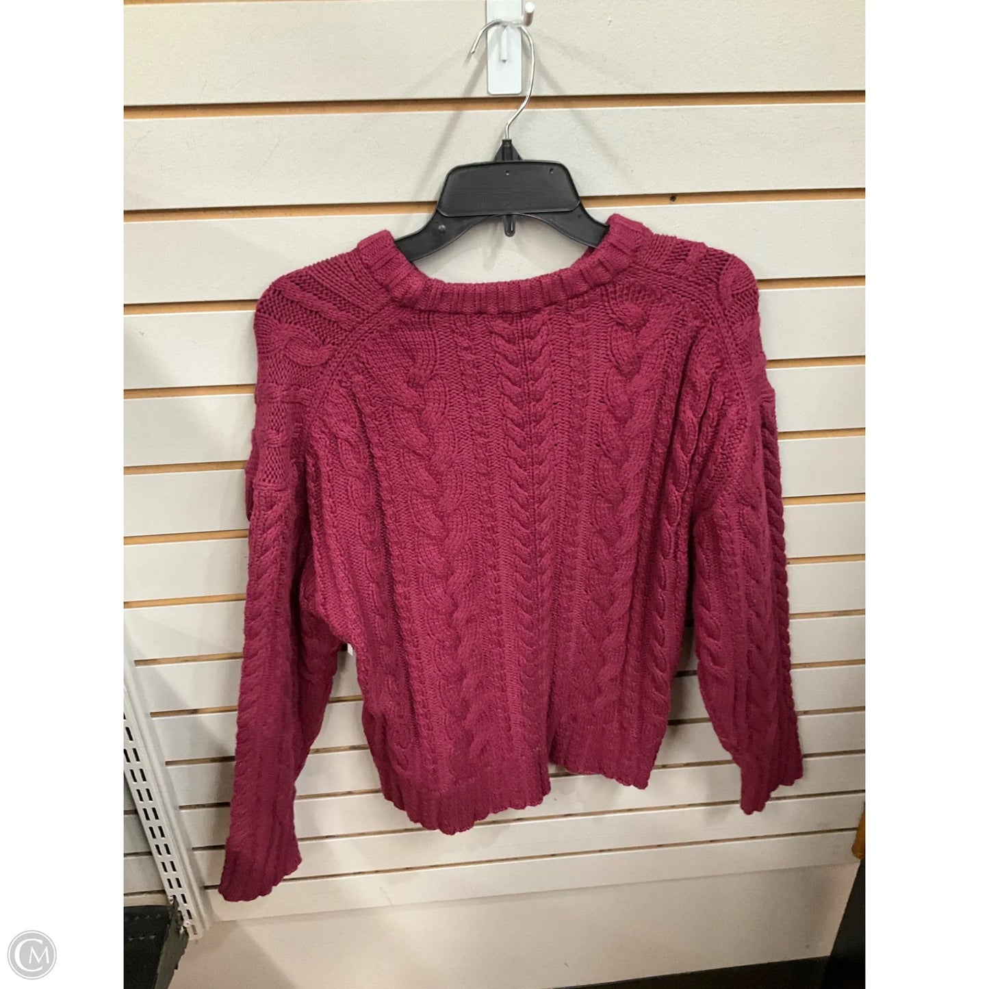 Sweater By J. Crew In Maroon, Size: L
