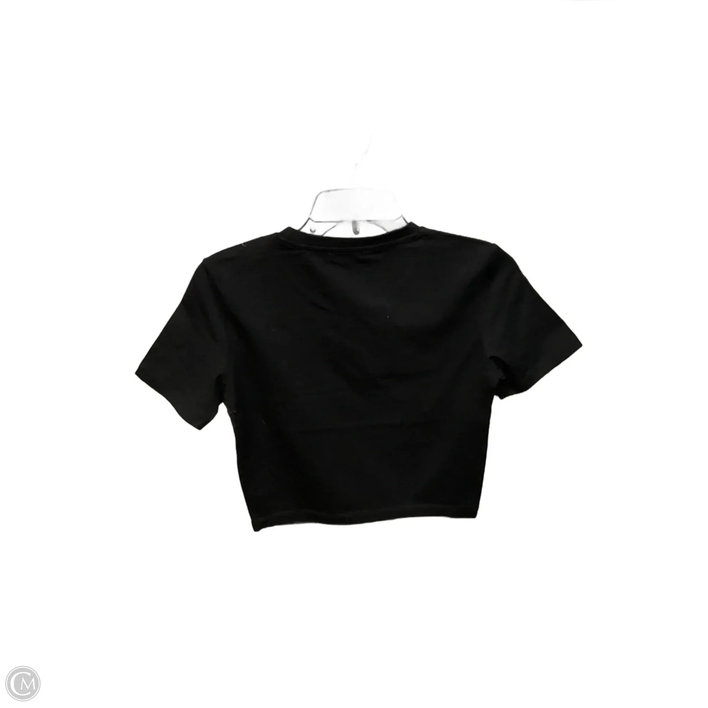 Top Short Sleeve Basic By Zara In Black, Size: S