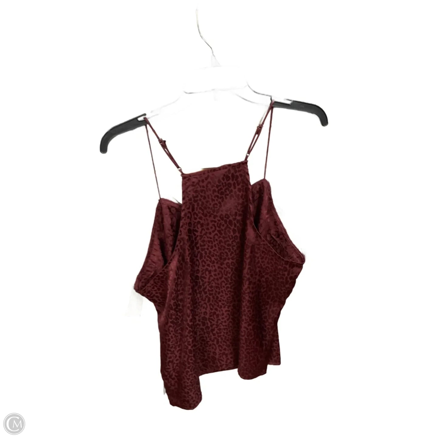 Top Cami By Nine West In Maroon, Size: Xl