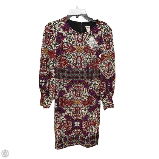 Dress Casual Midi By Chicos In Multi-colored, Size: S