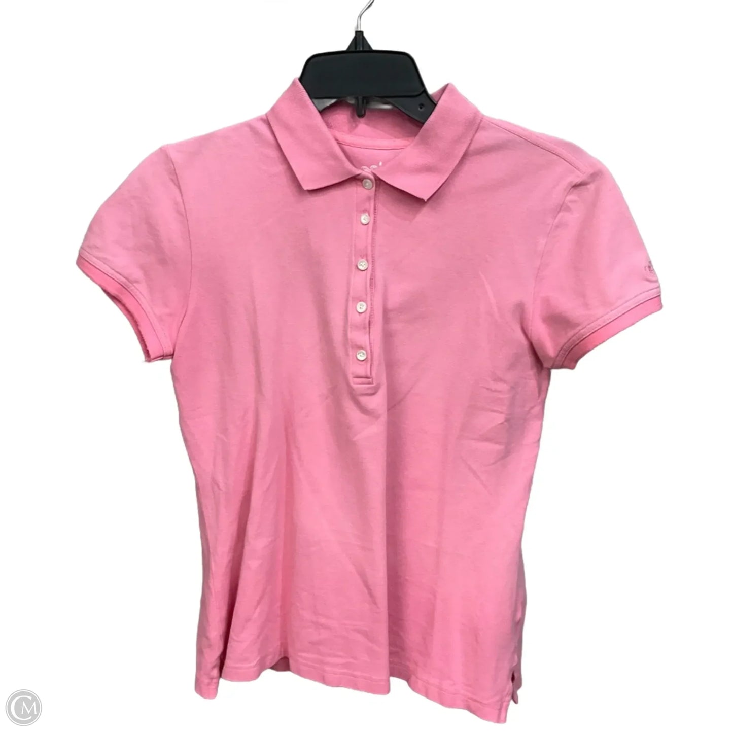 Top Short Sleeve By Izod In Pink, Size: M