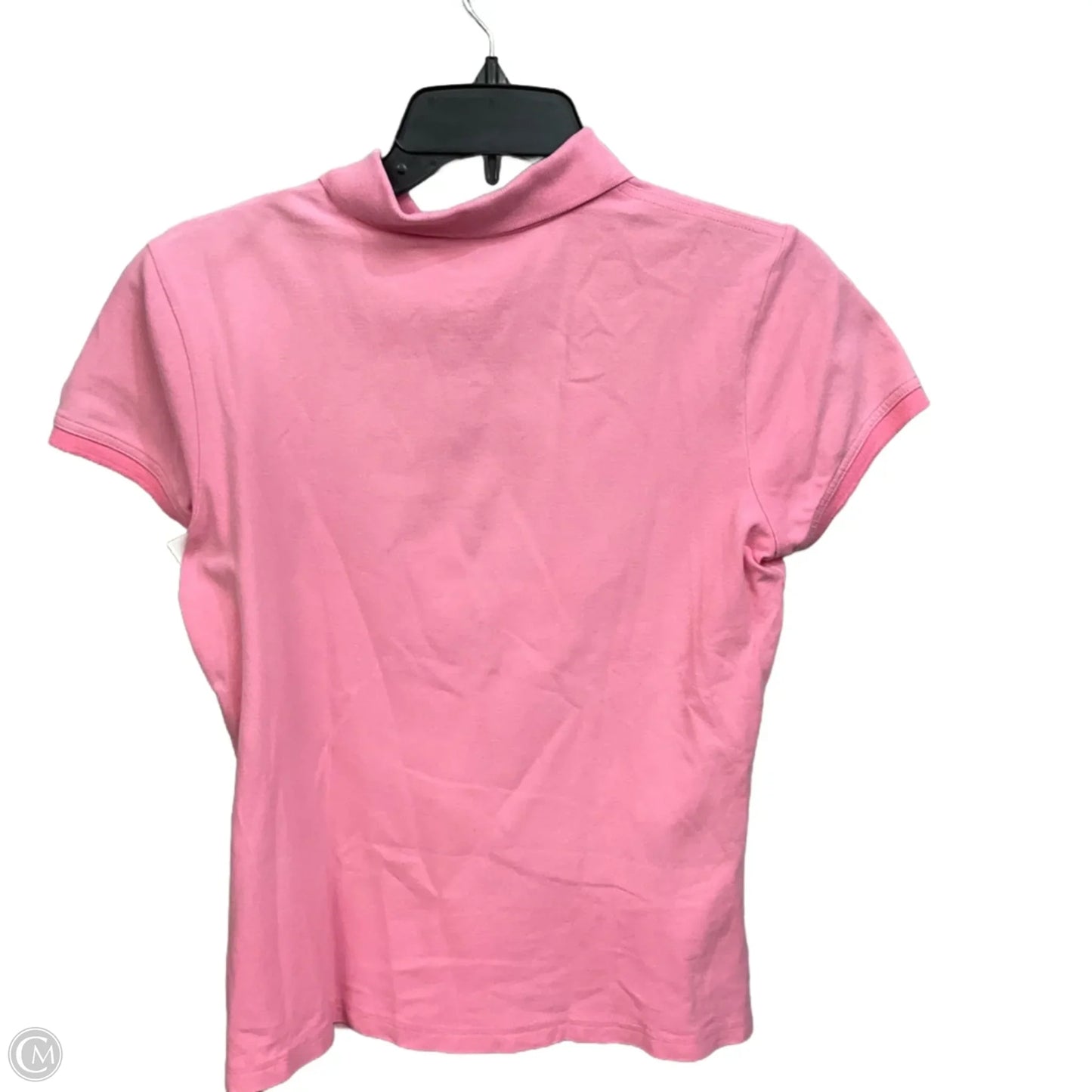 Top Short Sleeve By Izod In Pink, Size: M