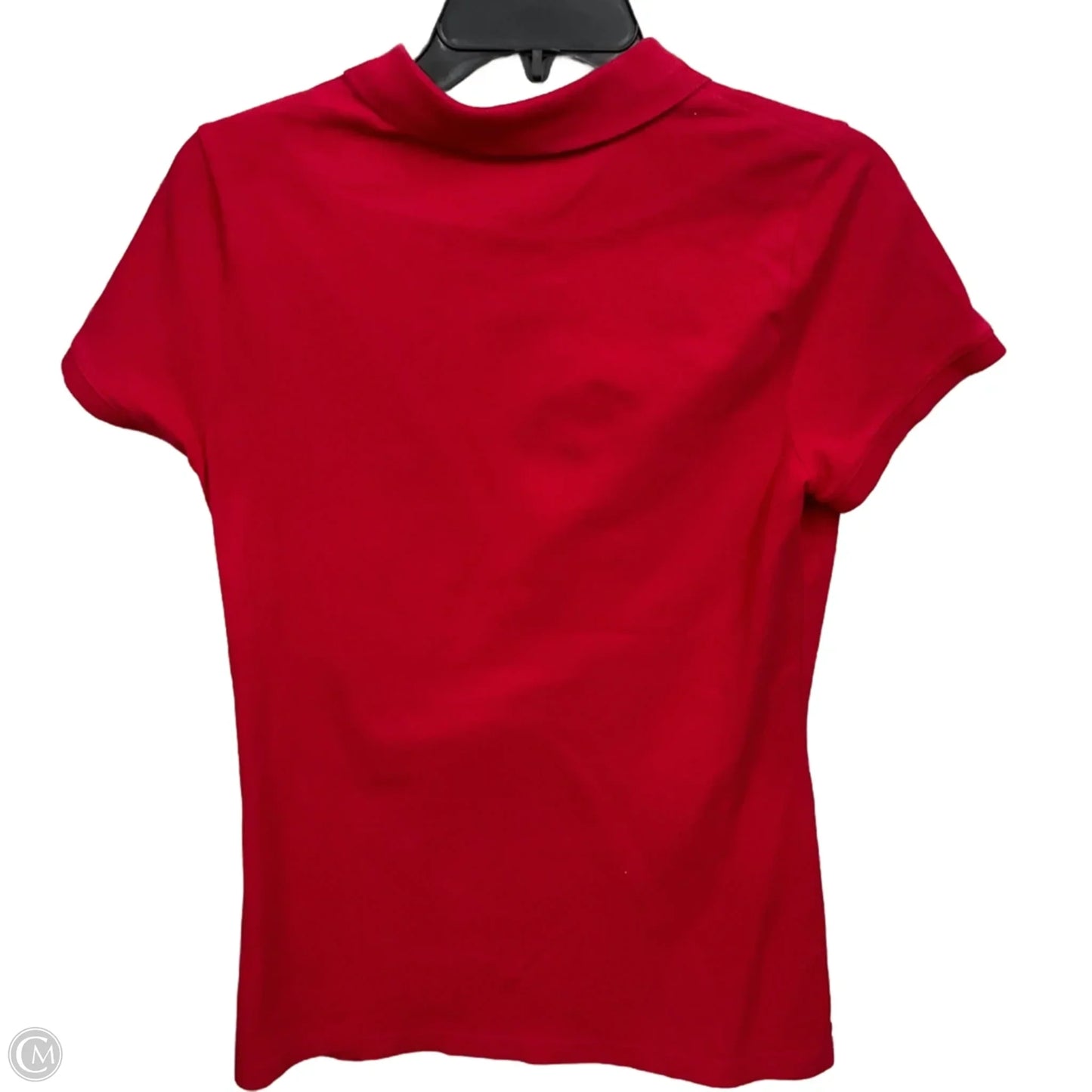 Top Short Sleeve By Talbots In Red, Size: M