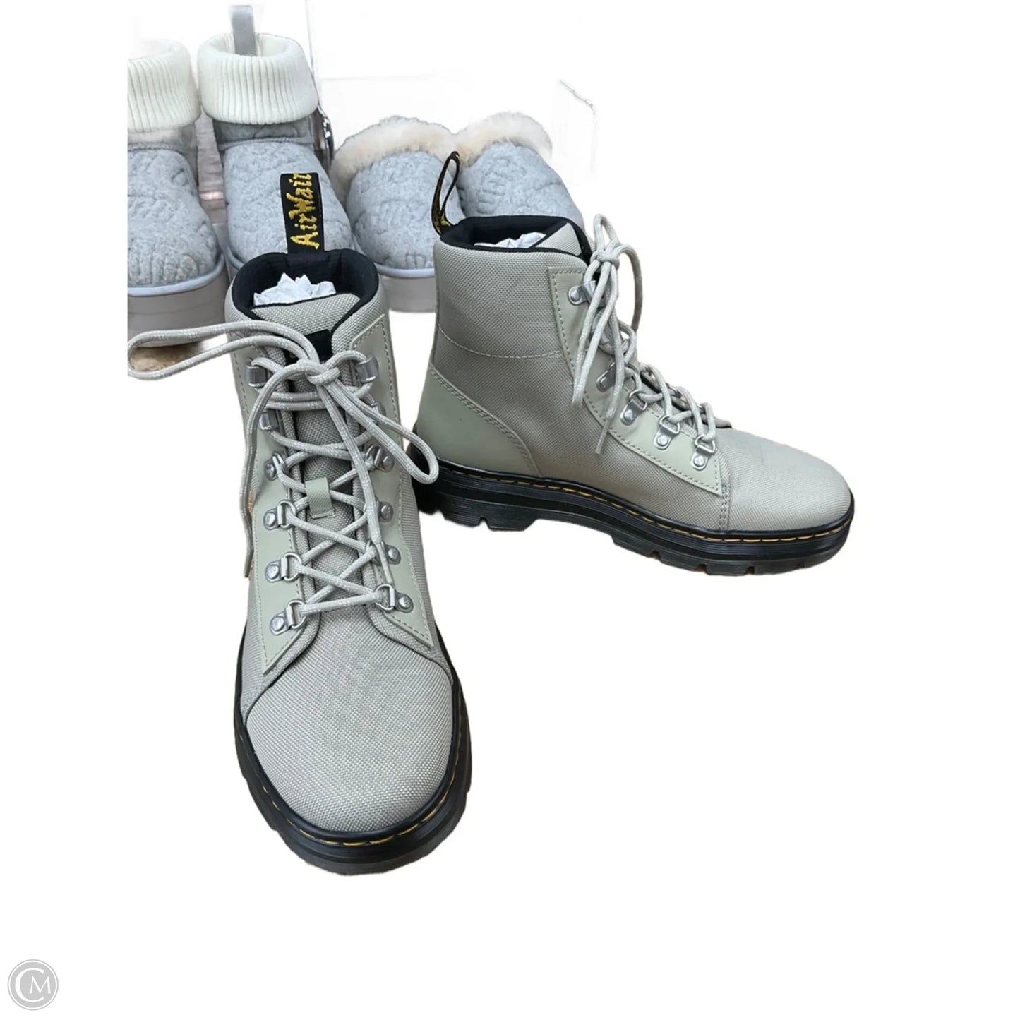 Shoes Heels Block By Dr Martens In Tan, Size: 9