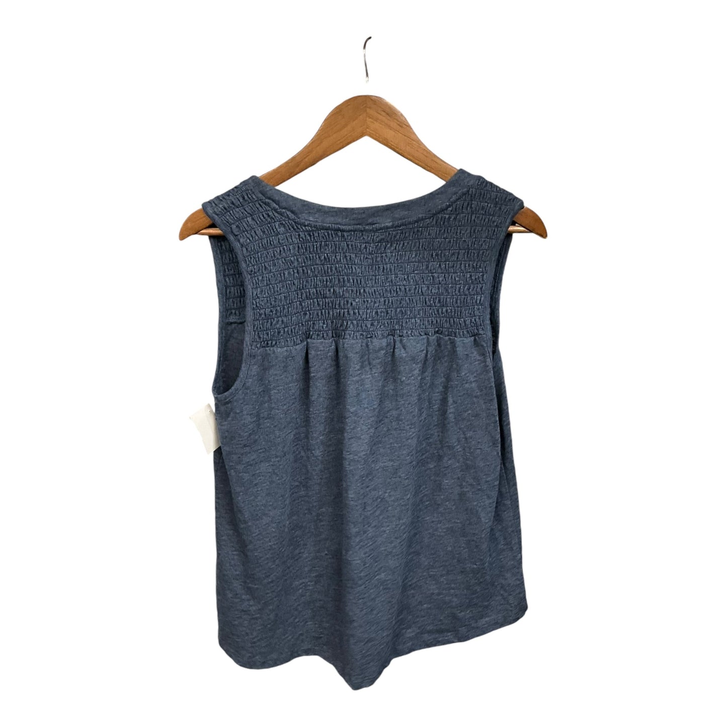 Top Sleeveless By Cj Banks In Blue, Size: Xl