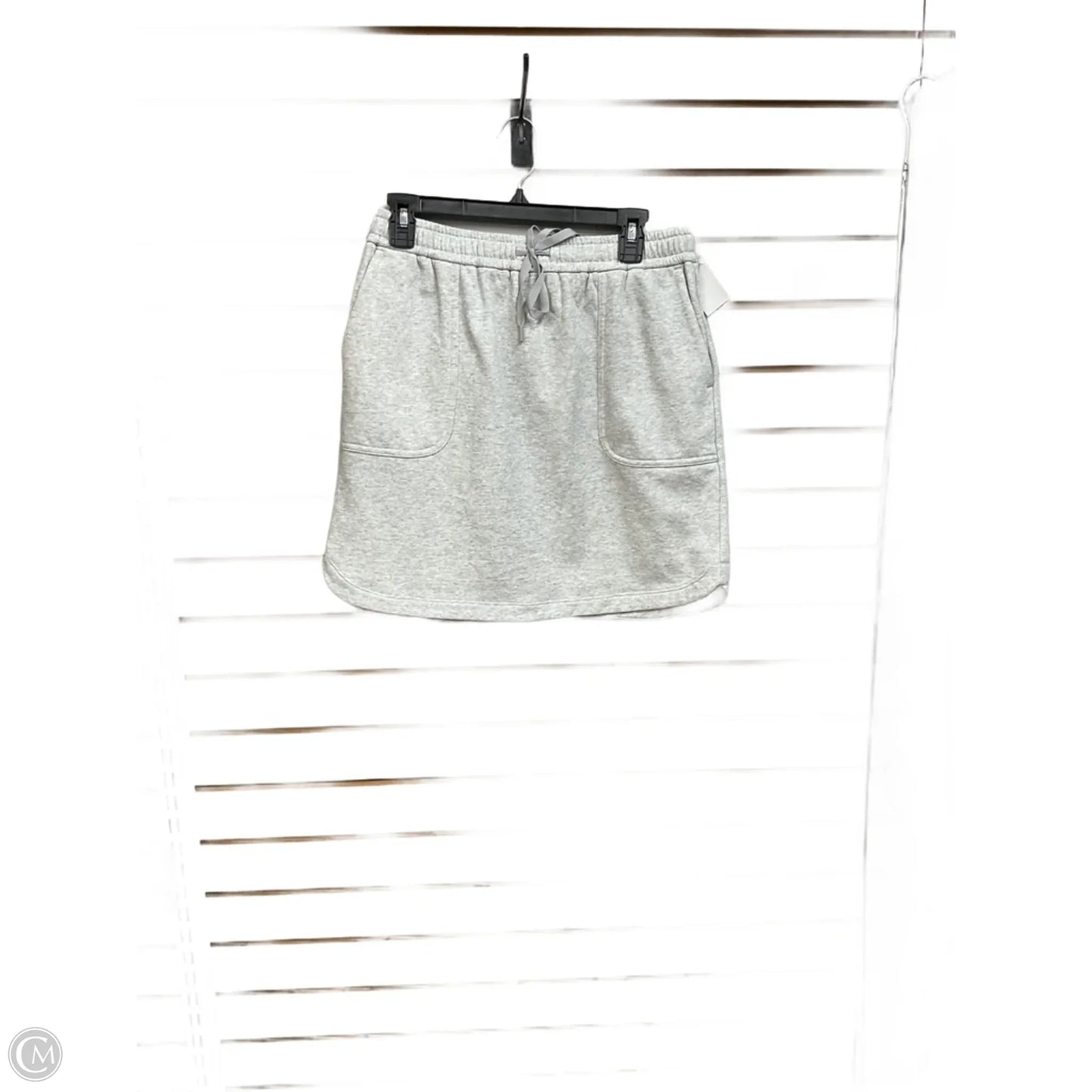 Athletic Skirt By Crz Yoga In Grey, Size: M