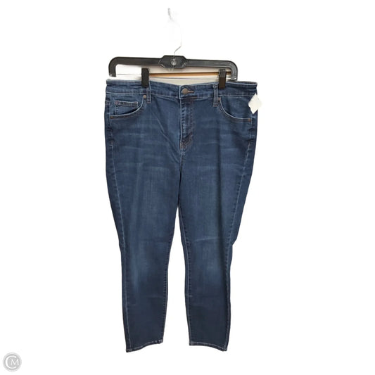 Jeans Straight By Buffalo David Bitton In Blue Denim, Size: 12