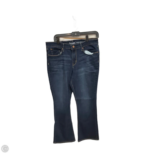 Jeans Wide Leg By Levis In Blue Denim, Size: 14