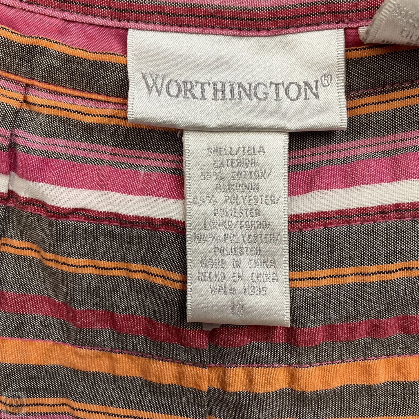 Skirt Midi By Worthington In Pink, Size: 12