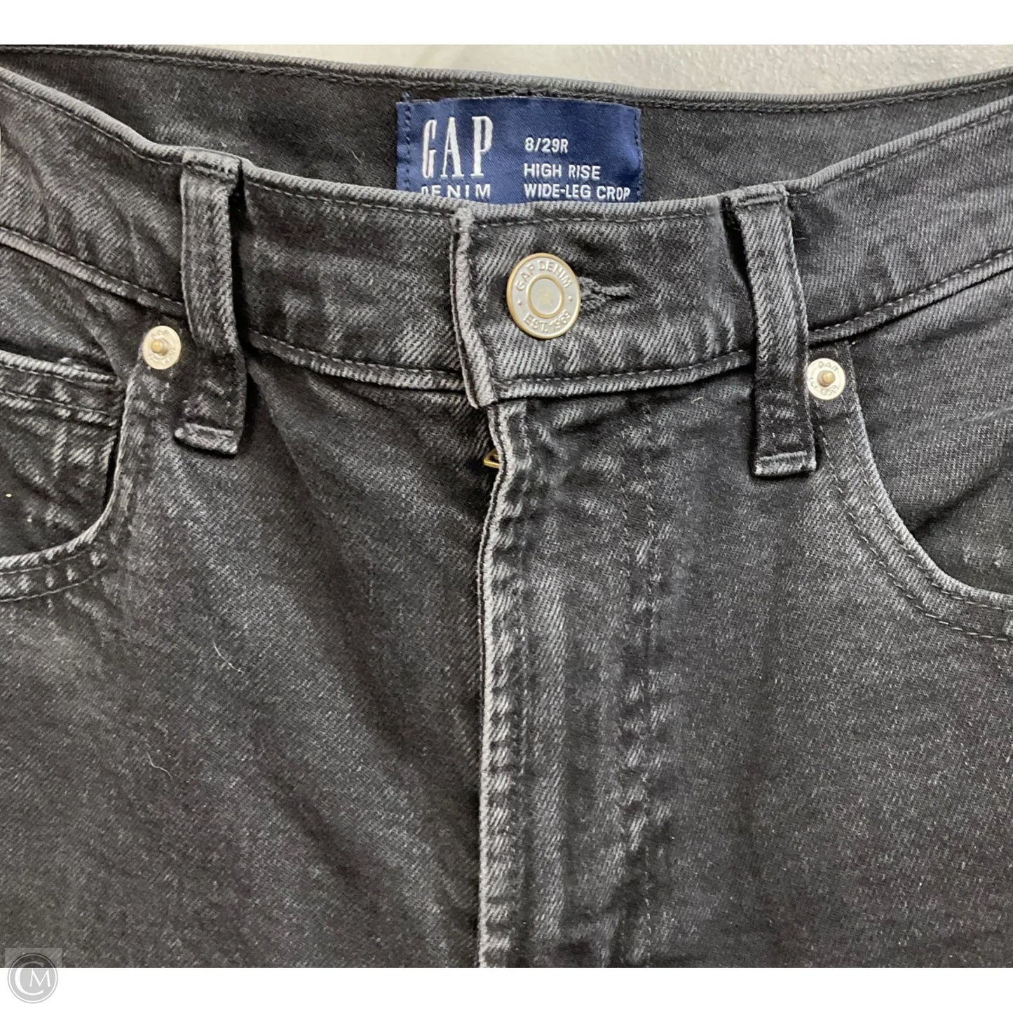 Pants Wide Leg By Gap In Black, Size: 8