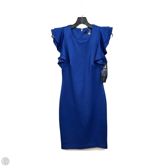 Dress Casual Midi By Tommy Hilfiger In Blue, Size: Xs