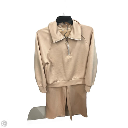 Pants Set 2pc By Clothes Mentor In Tan, Size: S