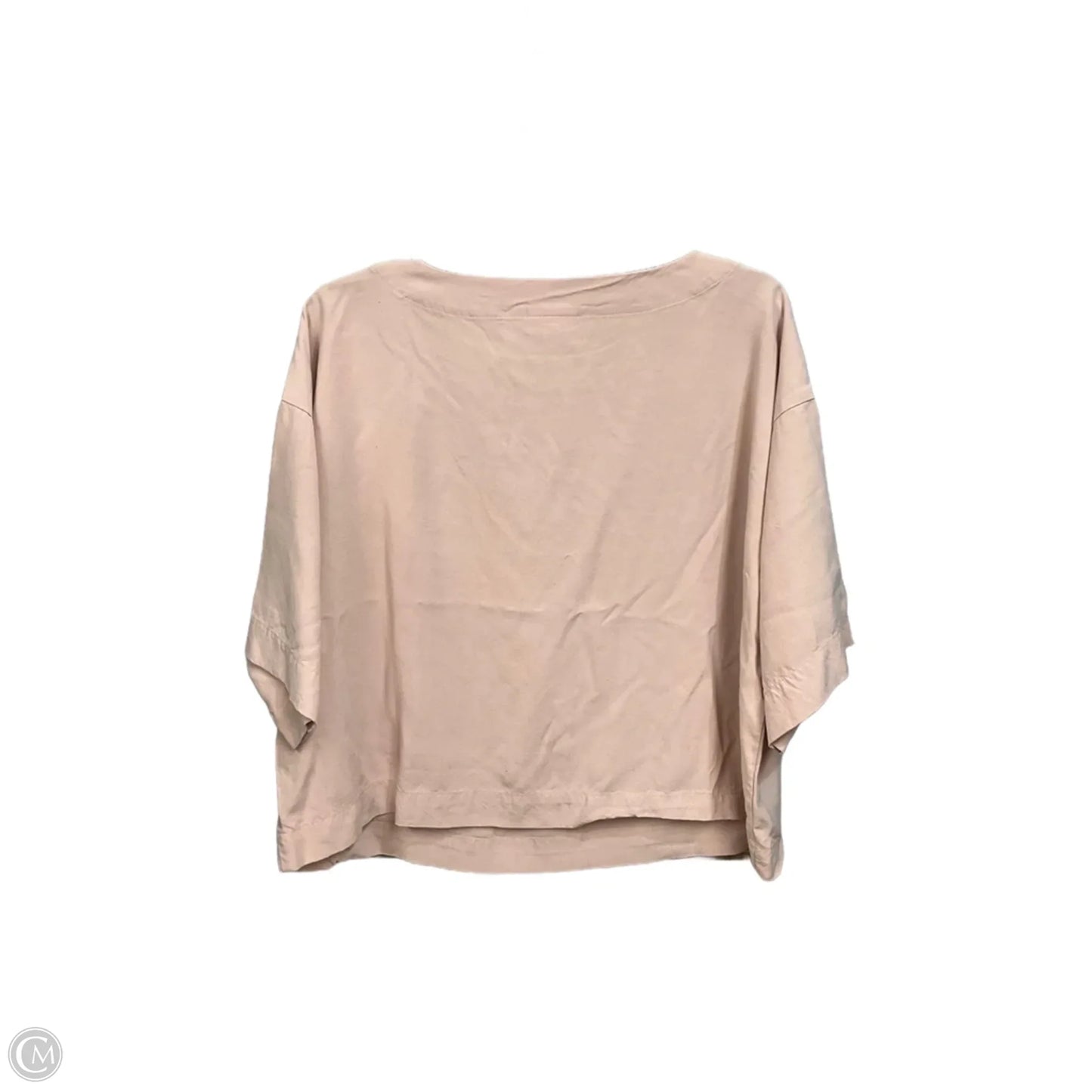 Top Short Sleeve By Pure Jill In Tan, Size: S