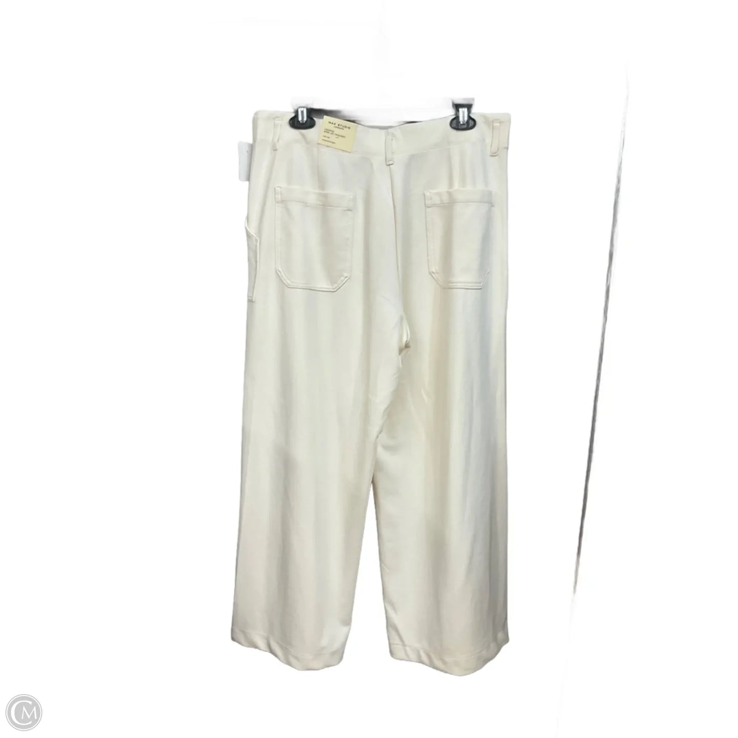 Pants Wide Leg By Max Studio In White, Size: 16
