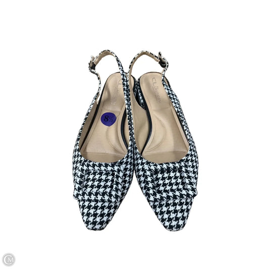 Shoes Heels Block By Laundry In Black & White, Size: 8.5