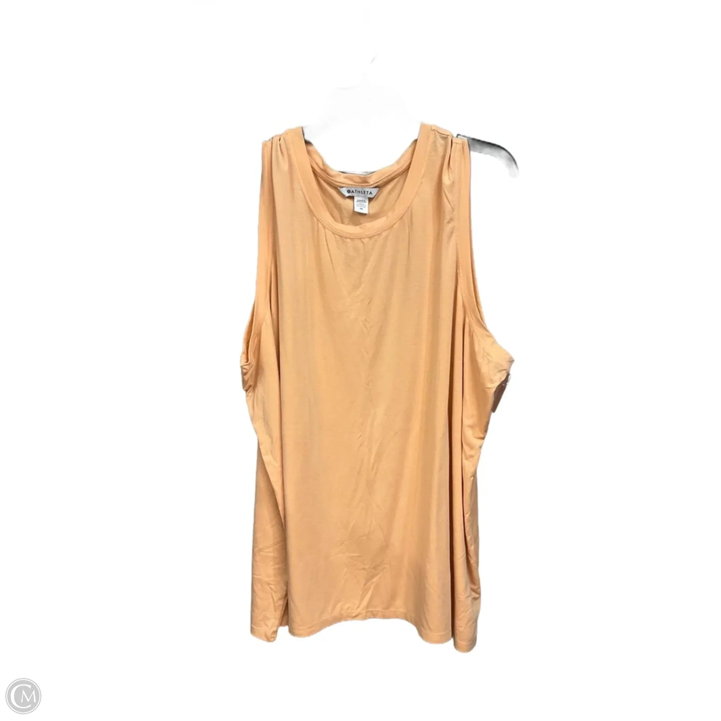 Athletic Tank Top By Athleta In Orange, Size: 3x