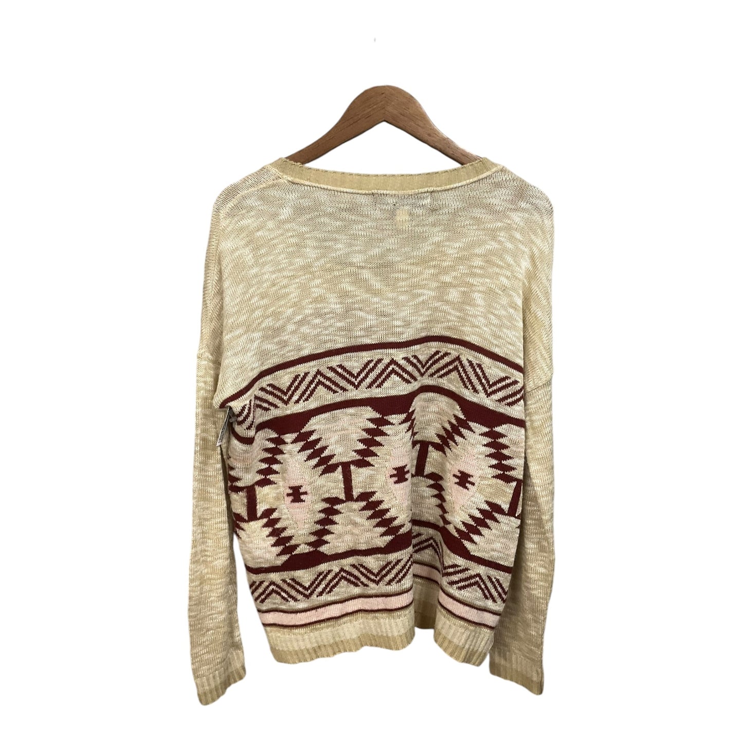 Sweater By Blue Rain In Tan, Size: M