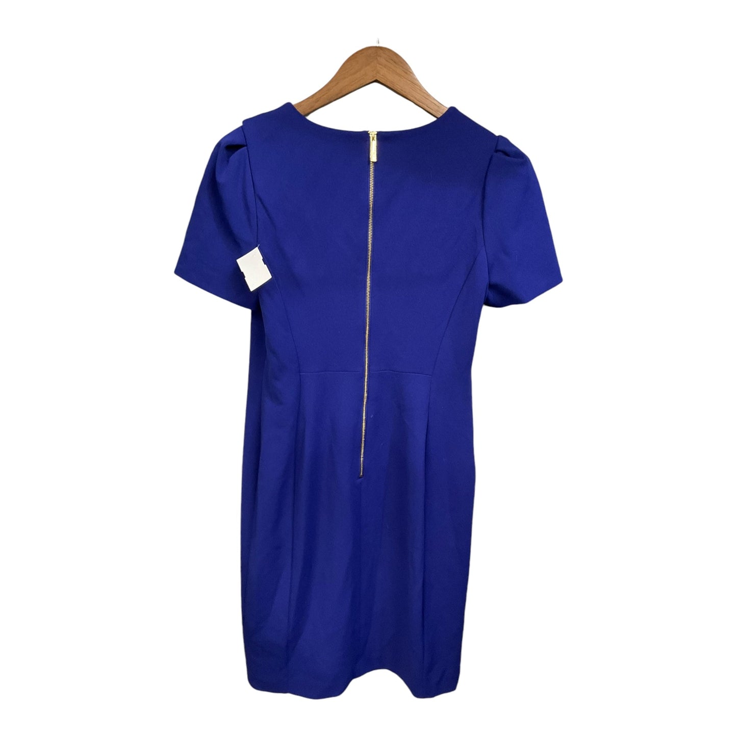 Dress Casual Midi By Calvin Klein In Blue, Size: 10