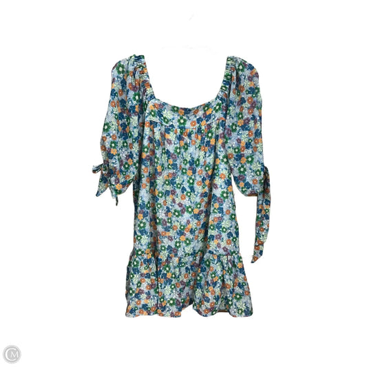 Dress Casual Short By Shore In Floral Print, Size: S