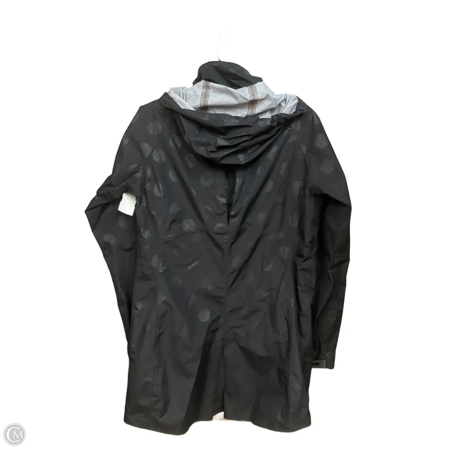 Coat Raincoat By Mondetta In Black, Size: S