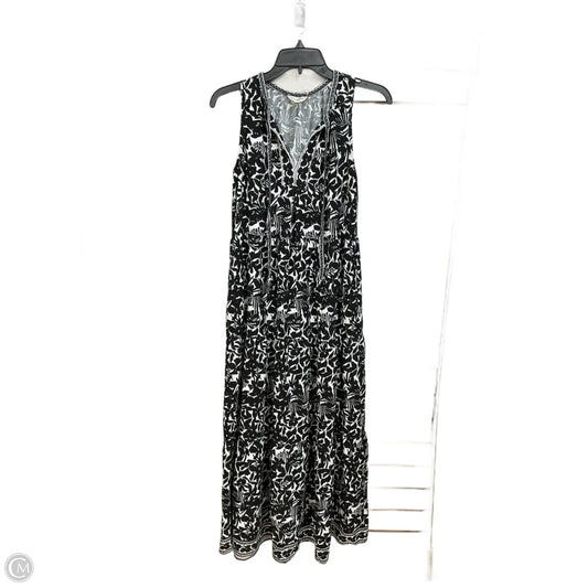 Dress Casual Maxi By Max Studio In Black & White, Size: S