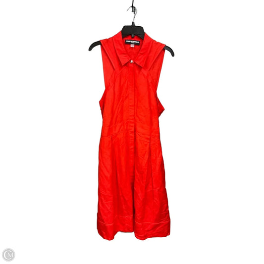 Dress Designer By Karl Lagerfeld In Orange, Size: Xl