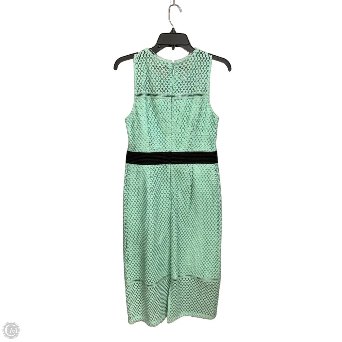 Dress Casual Midi By New York And Co In Green, Size: S