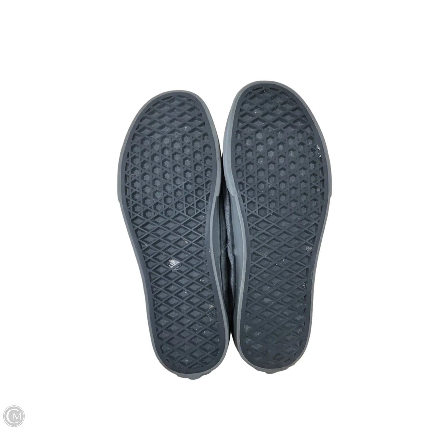 Shoes Flats By Vans In Grey, Size: 7