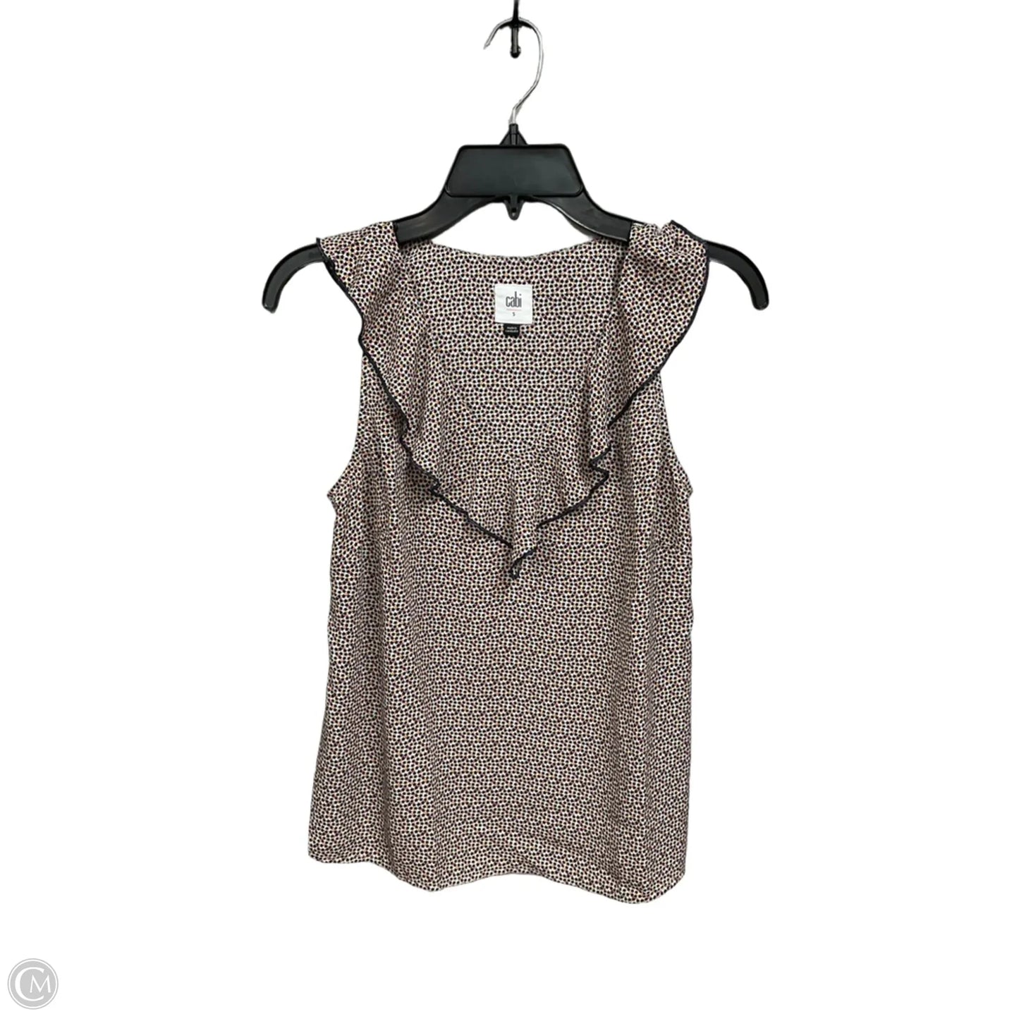 Top Sleeveless By Cabi In Blue, Size: S