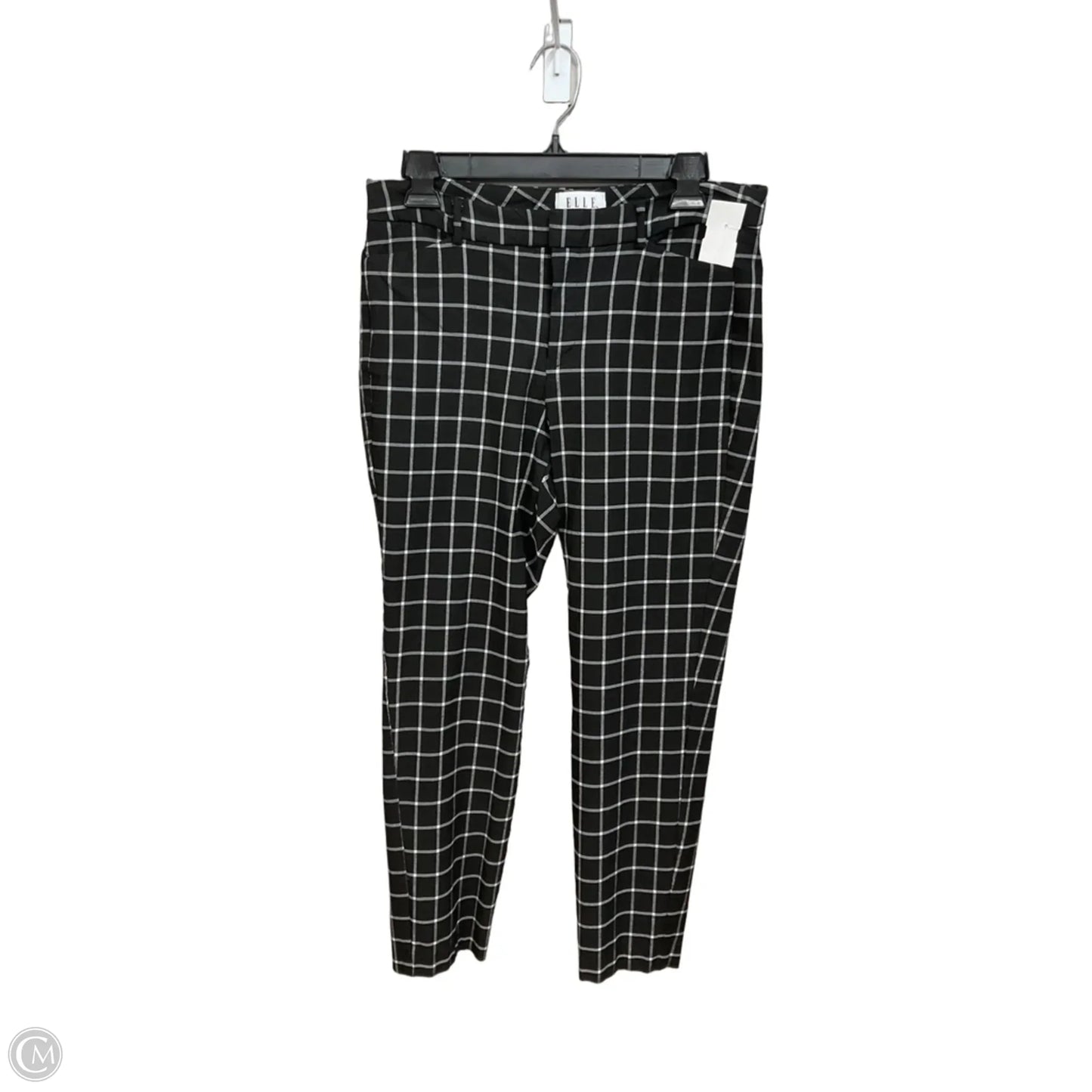 Pants Dress By Elle In Black & White, Size: 8