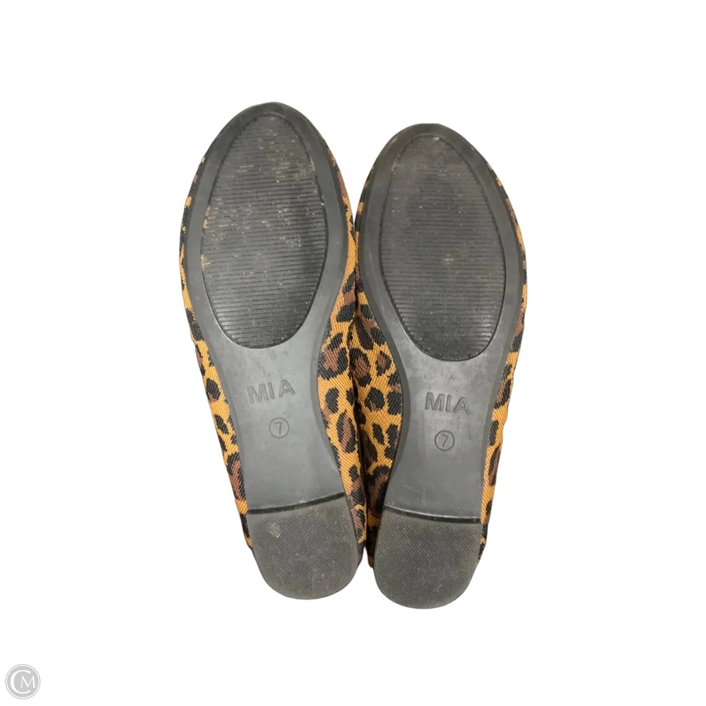 Shoes Flats By Mia In Animal Print, Size: 7