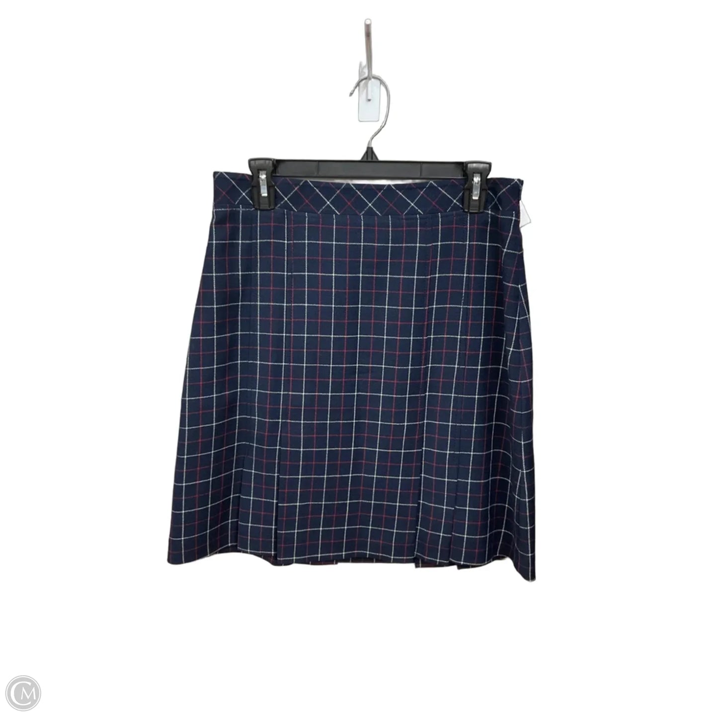 Skirt Midi By Brooks Brothers In Navy, Size: 8