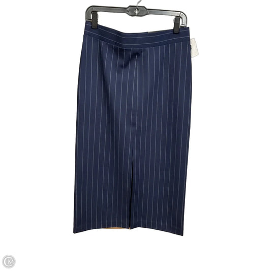 Skirt Maxi By Jones New York In Navy, Size: 8