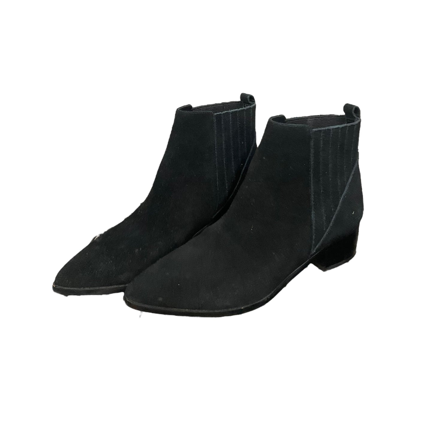 Boots Ankle Heels By Marc Fisher In Black, Size: 6