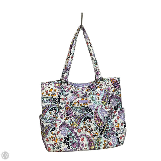 Handbag By Vera Bradley, Size: Large