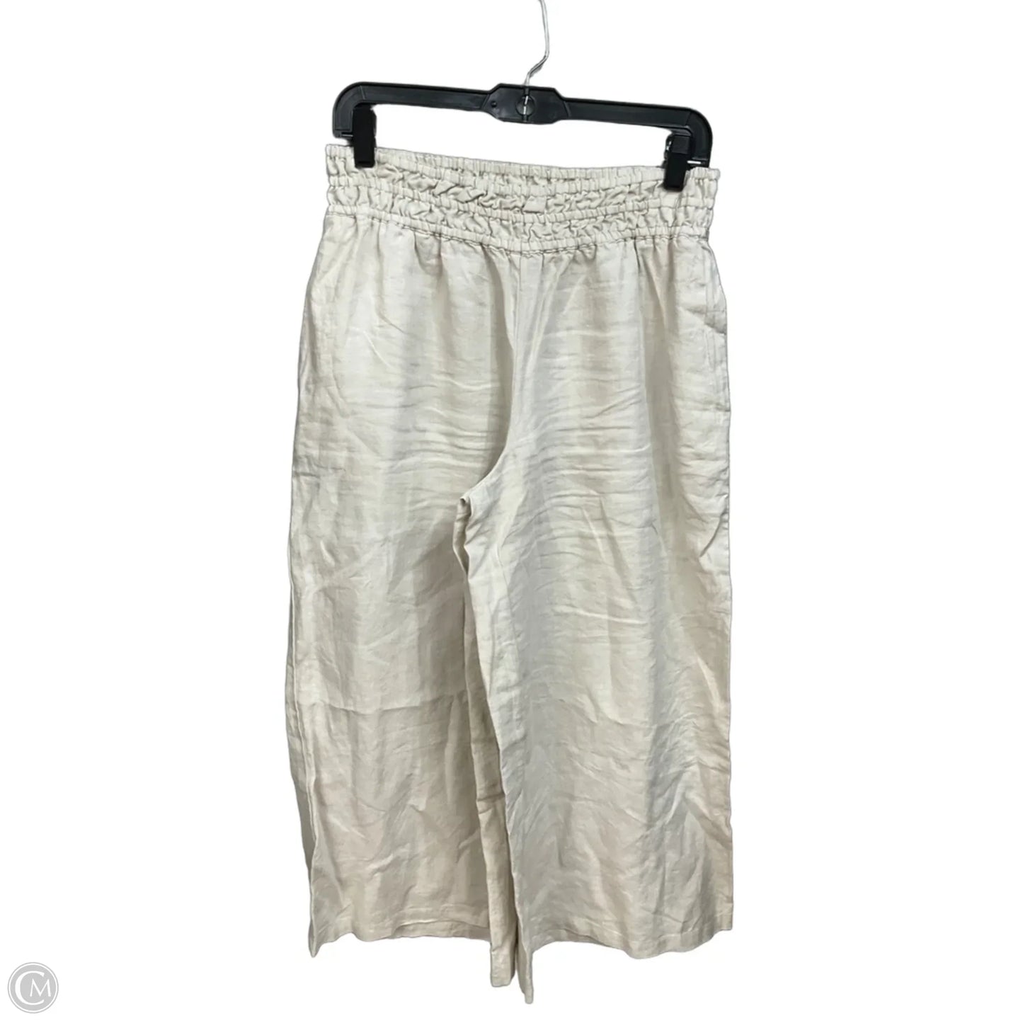 Pants Linen By Anthropologie In Tan, Size: 4