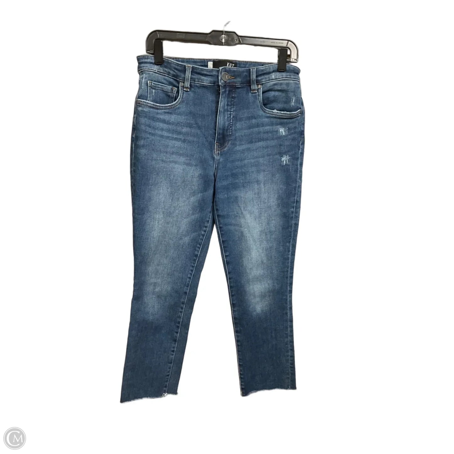 Jeans Straight By Kut In Blue Denim, Size: 6
