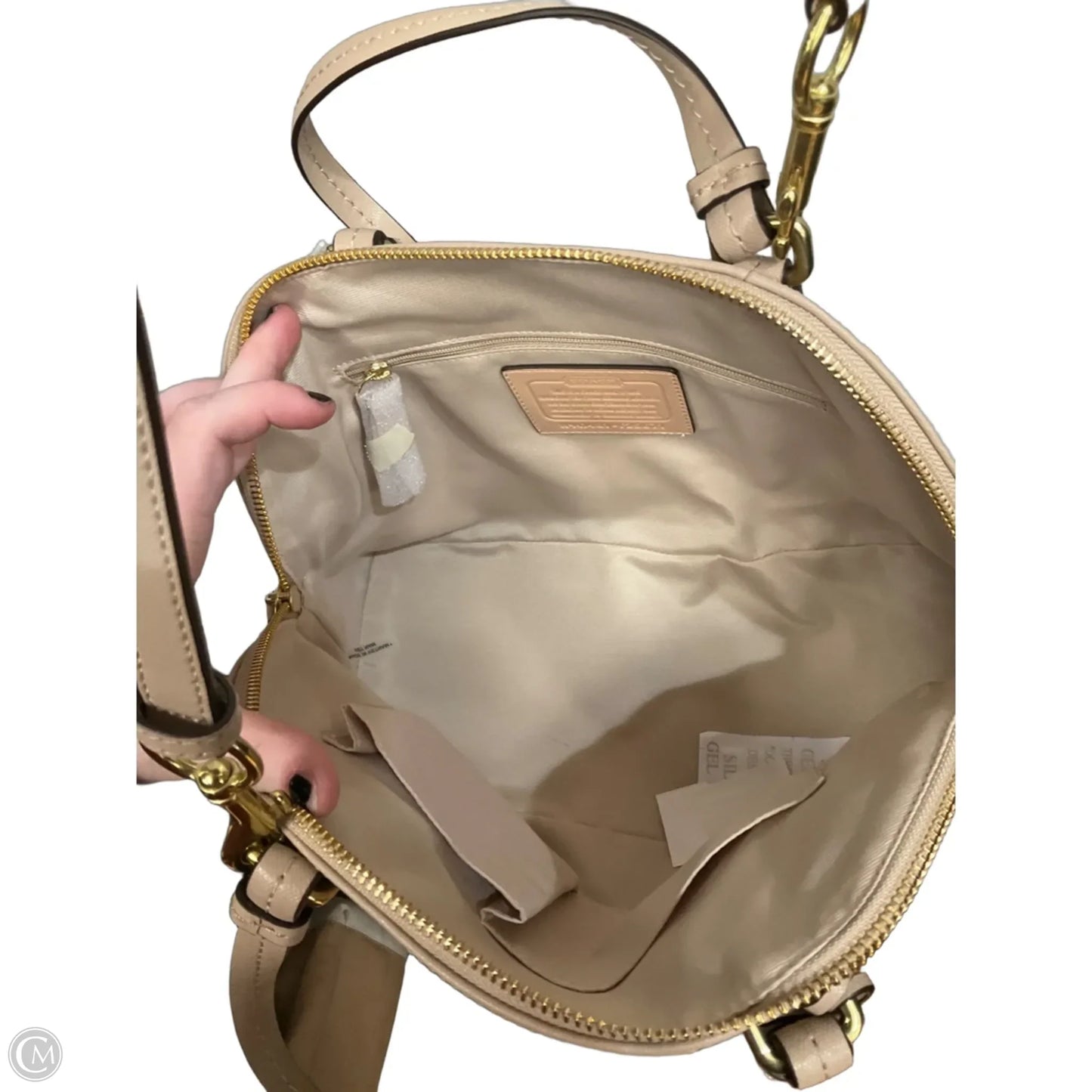 Crossbody Designer By Coach, Size: Large