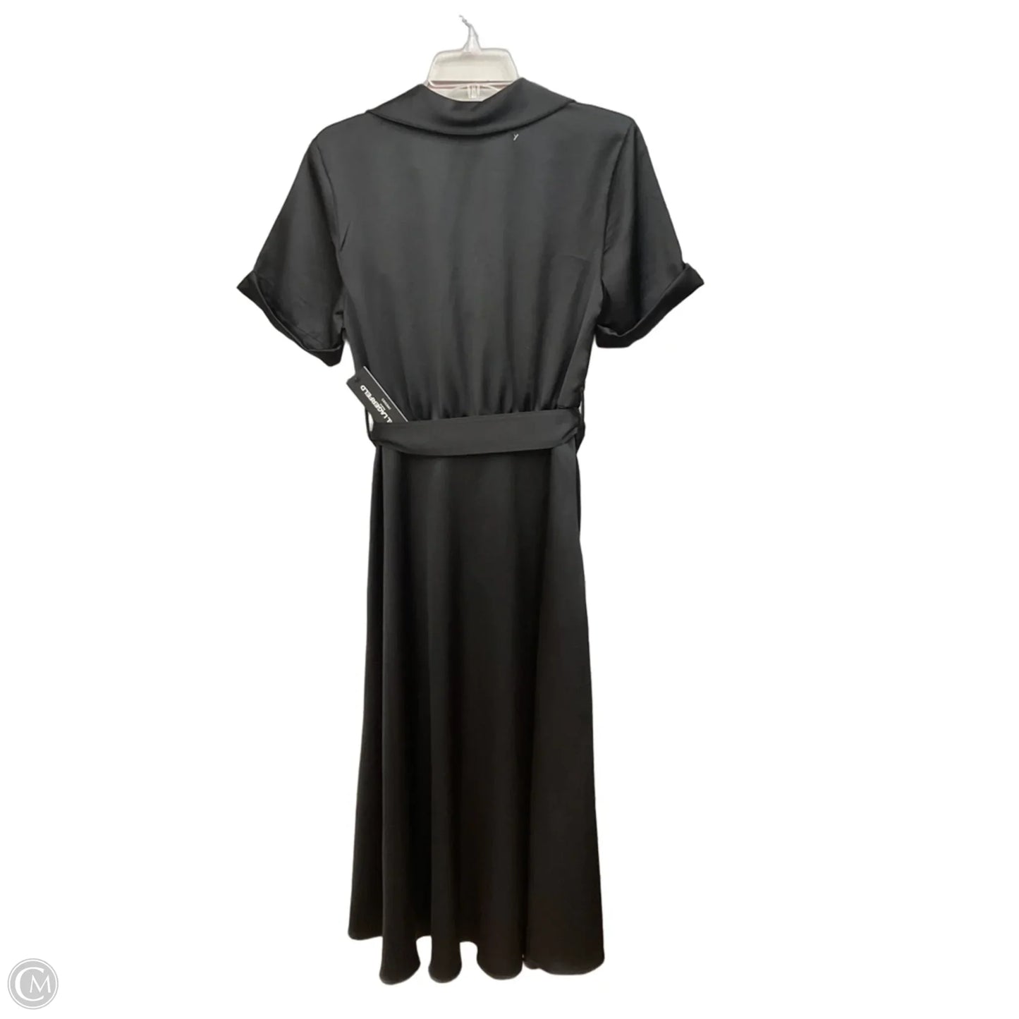 Dress Designer By Karl Lagerfeld In Black, Size: S