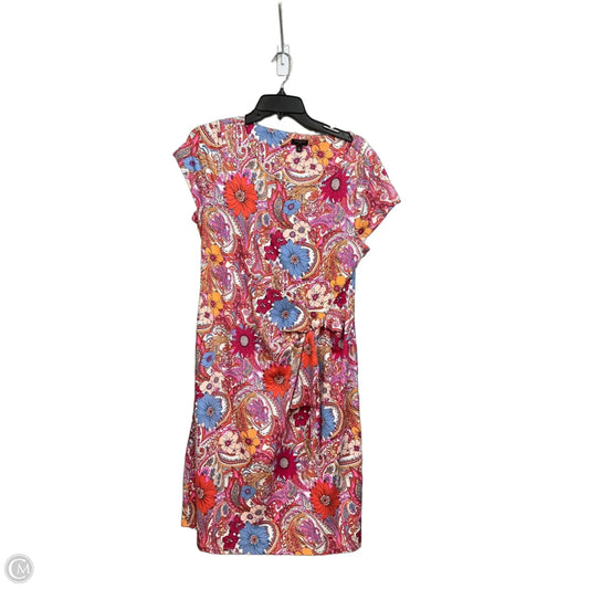 Dress Casual Midi By Talbots In Multi-colored, Size: Lp